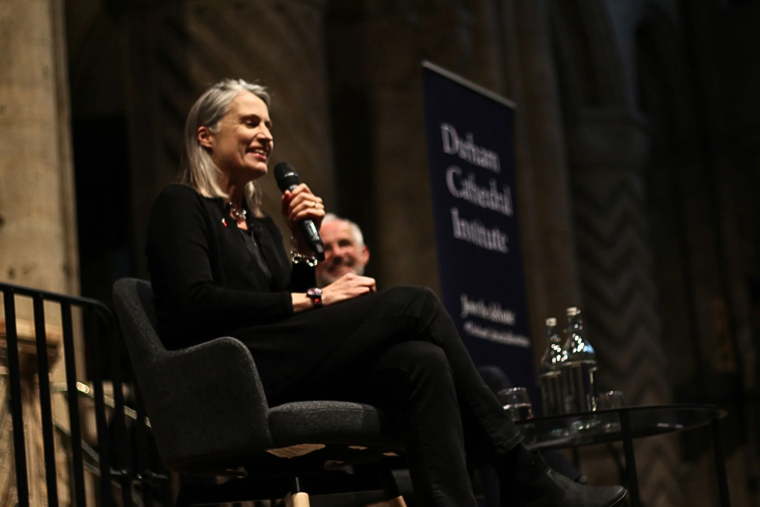 Dr Fiona Hill (Chancellor Durham University) Durham Cathedral Institute Public Meeting